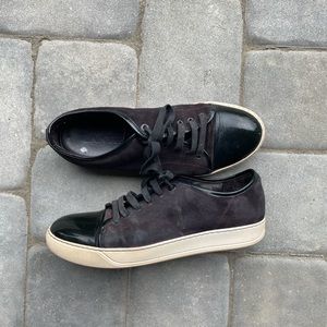 Lanvin toe cap sneakers
